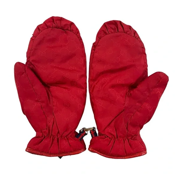 Gucci Monogram Mittens